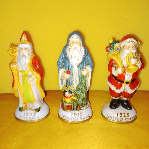 Heilig Meyers 6 Santa from around the world  collection (013123B) - Picture 8 of 16